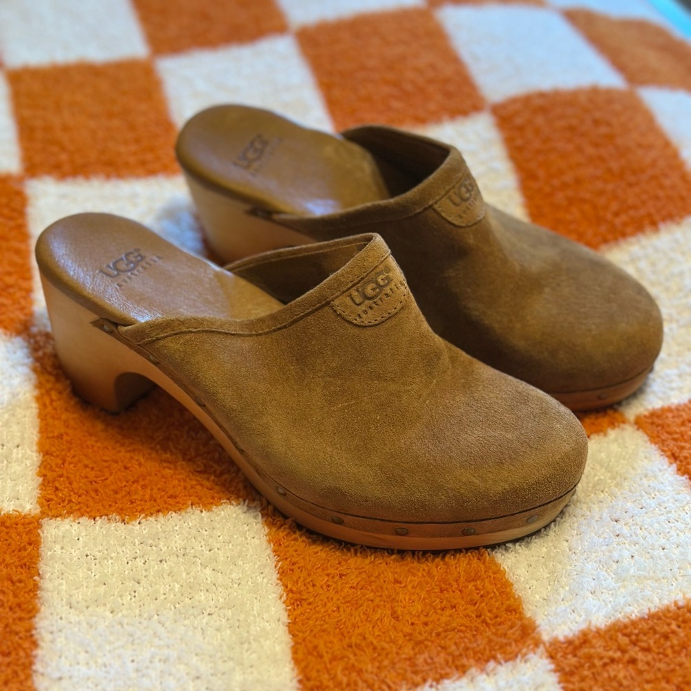 UGG Women's Brown Clogs